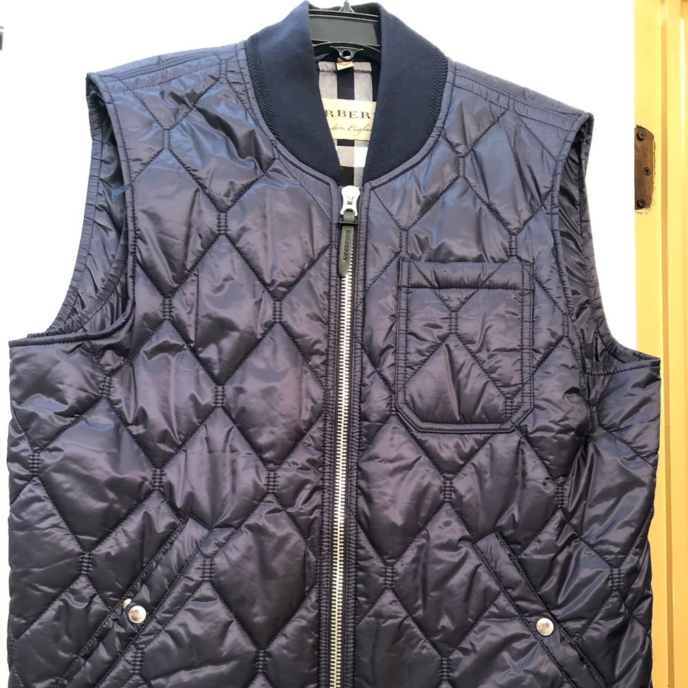 Burberry Men’s Quilted Puffer vest